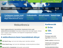 Tablet Screenshot of magyarwebkonferencia.hu